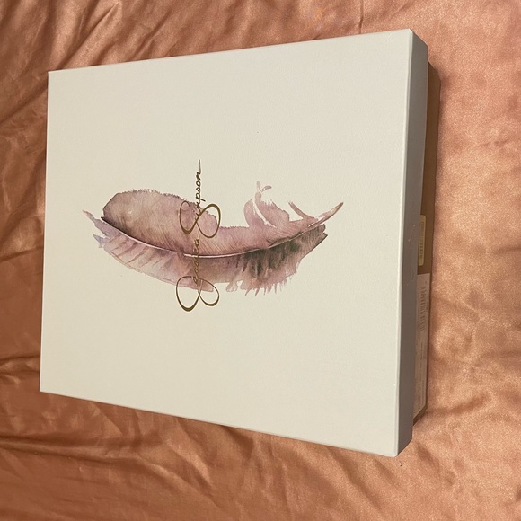 Jessica Simpson Daisy Matte Satin Wedges W8.5 - Picture 4 of 6